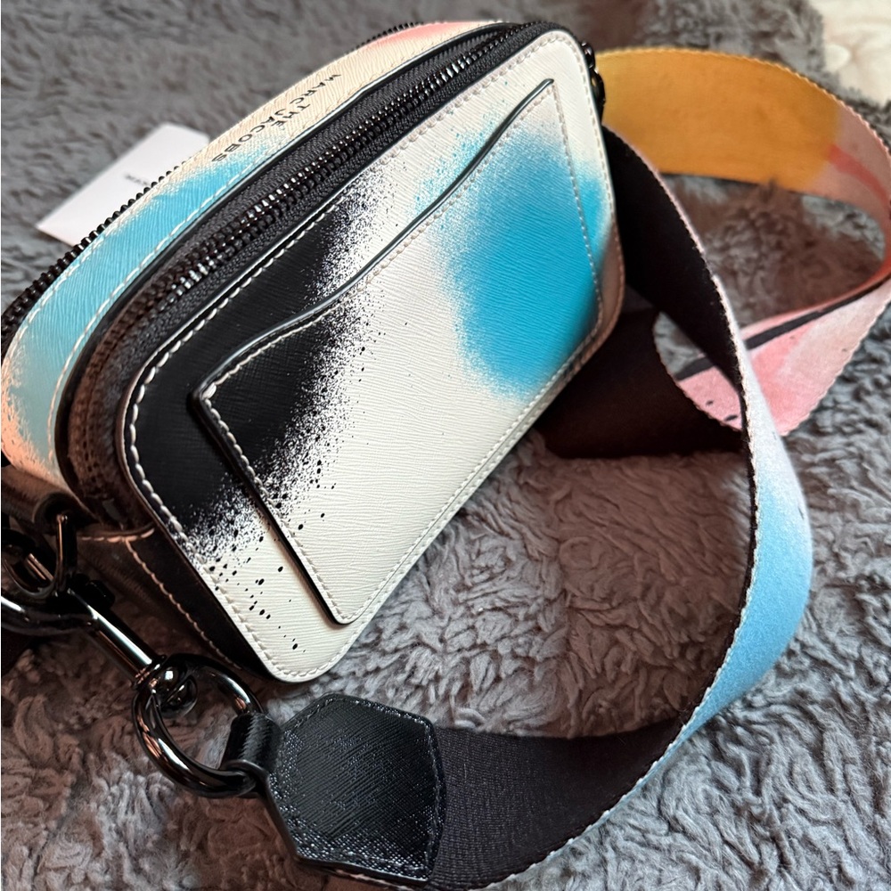 Marc Jacobs Pink and Yellow Crossbody Bag - Picture 6 of 10